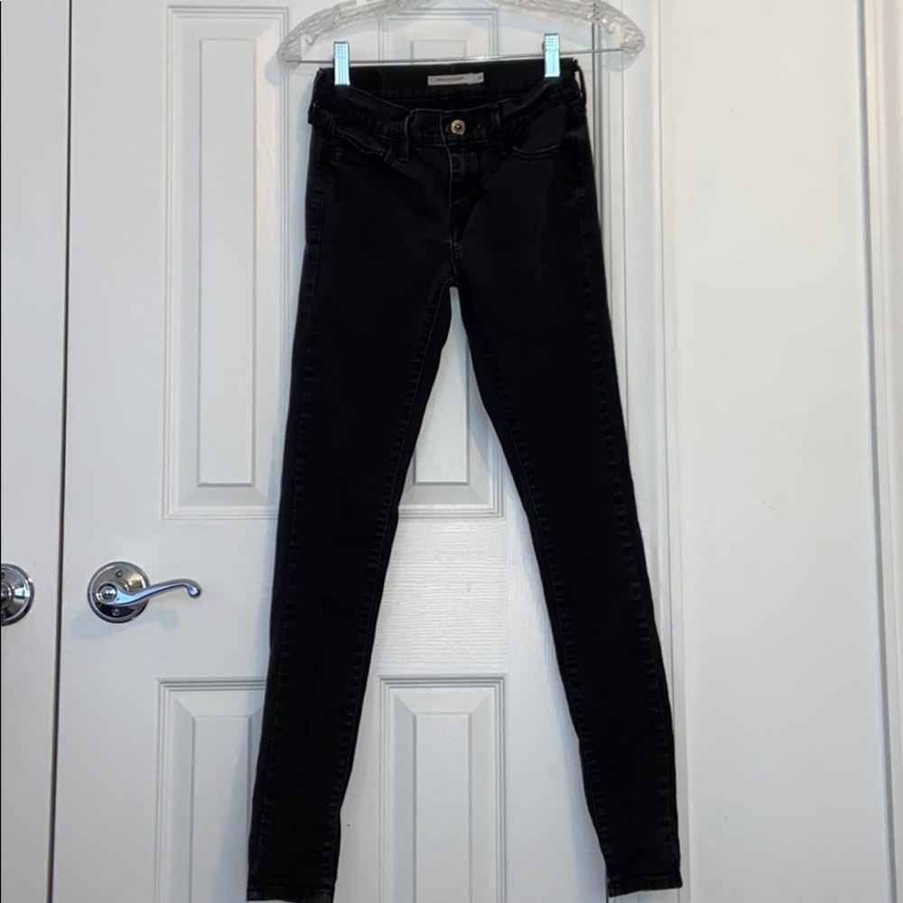 Black Wash Skinny Jeans